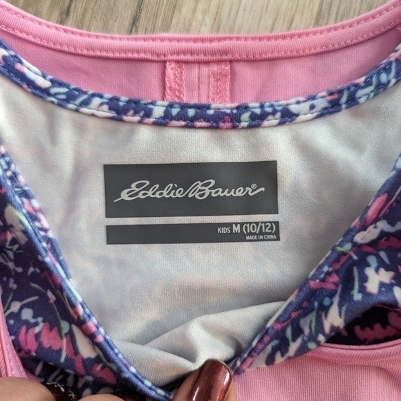 3/$20 NWT Eddie Bauer Girls Active Tank - Picture 2 of 3